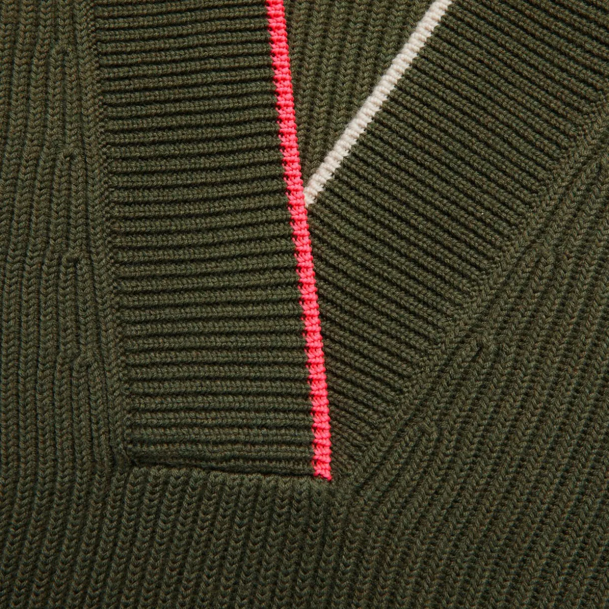 G/FORE Chunky Rib Merino Wool Relaxed Fit V Neck Sweater- Sweaters