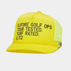 G/FORE Golf Ops G.112 Interlock Knit Tall Trucker Hat- Hats