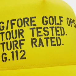 G/FORE Golf Ops G.112 Interlock Knit Tall Trucker Hat- Hats