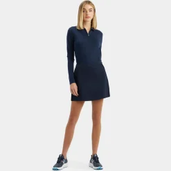 G/FORE Lightweight Tech Performance Fine Wool Long Sleeve Polo- Polos