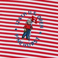 G/FORE Limited Edition 2024 U.S. Open Feeder Stripe Tech Pique Polo- Polos & Shirts