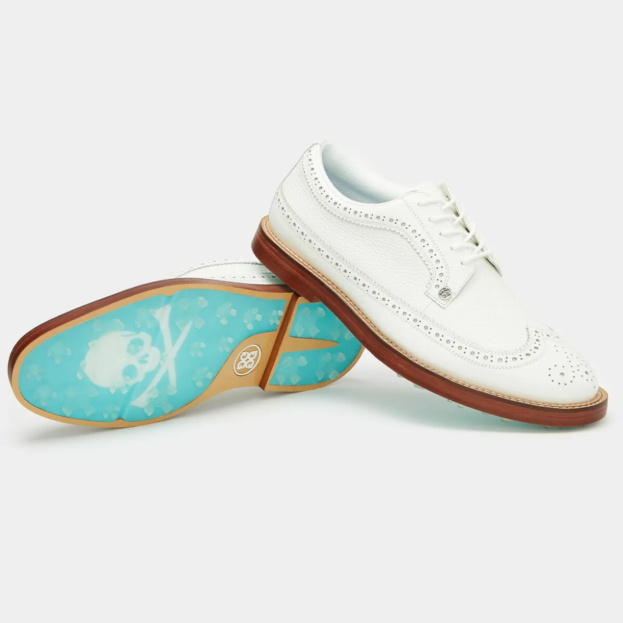 G/FORE Men's Gallivanter Leather Luxe Sole Longwing Golf Shoe- Gallivanter