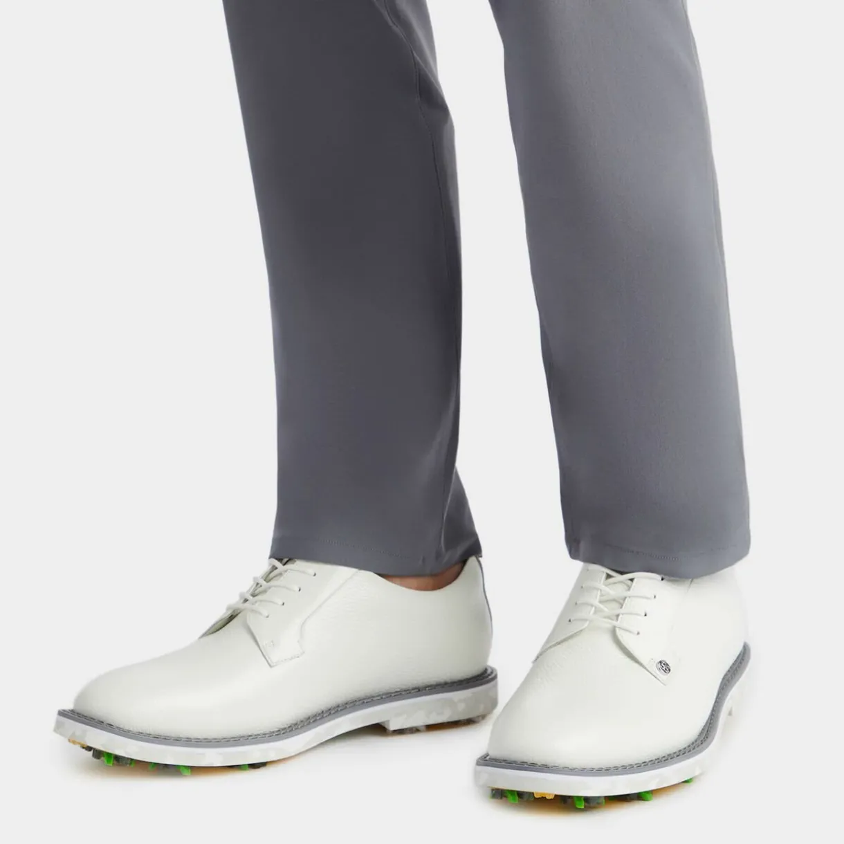 G/FORE Men's G/Lock Gallivanter Pebble Leather Camo Golf Shoe- Gallivanter