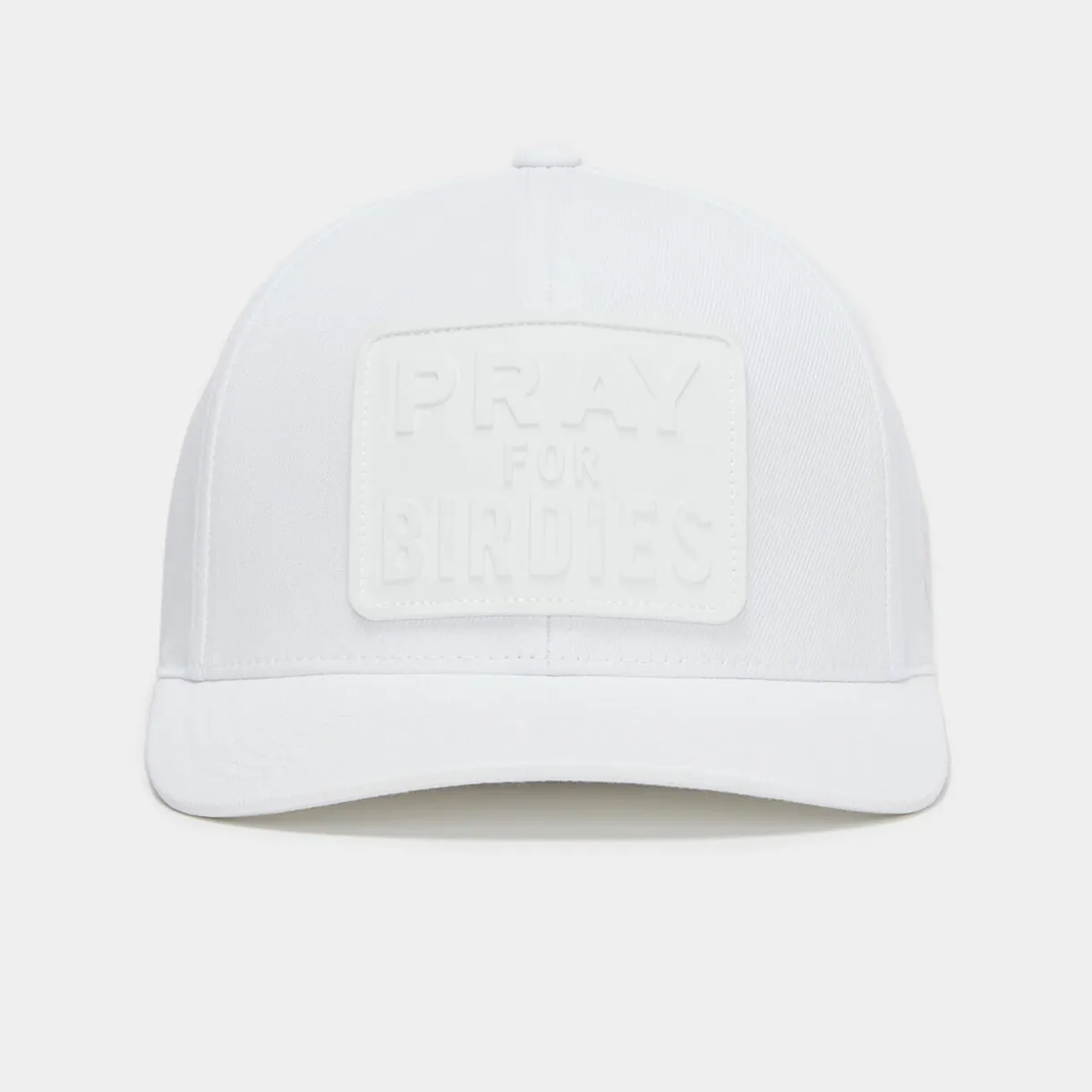 G/FORE Monochrome Pray For Birdies Stretch Twill Snapback Hat- Hats