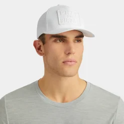 G/FORE Monochrome Pray For Birdies Stretch Twill Snapback Hat- Hats