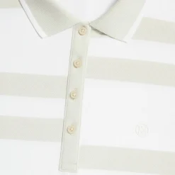 G/FORE Offset Stripe Tech Pique Sleeveless Polo- Polos