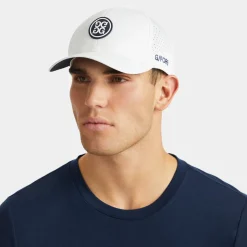 G/FORE Perforated Tipped Brim Ripstop Snapback Hat- Hats