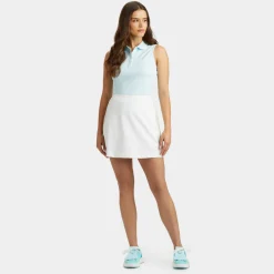 G/FORE Polkadot Jacquard Sleeveless Polo- Polos