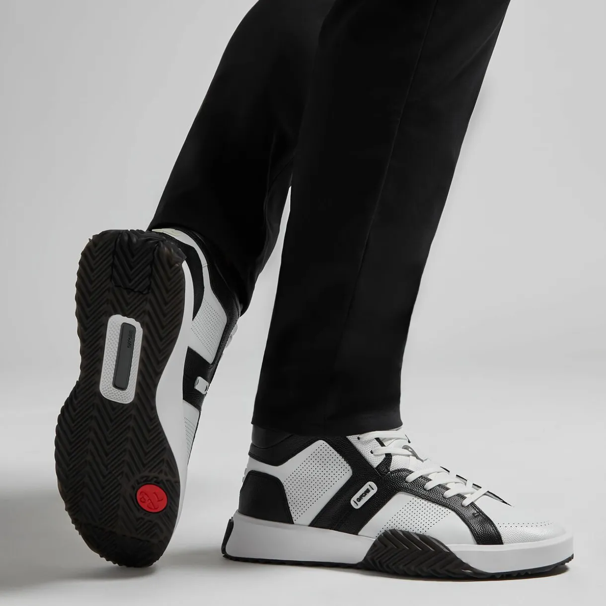 G/FORE Unisex G.112 Leather Mid-Top Street Shoe- G.112 Street