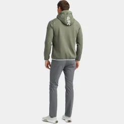 G/FORE Wind Control Double Knit Pique Hooded Jacket- Outerwear