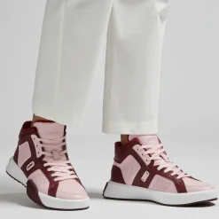 G/FORE Women's G.112 Leather Mid-Top Street Shoe- G.112 Golf