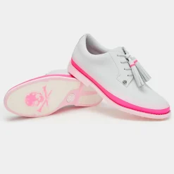 G/FORE Women's Gallivanter Nubuck Leather Tassel Tuxedo Golf Shoe- Gallivanter