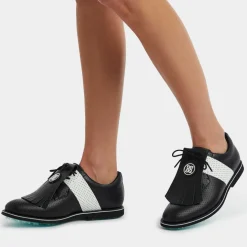 G/FORE Women's Gallivanter Perforated Leather Kiltie Golf Shoe- Gallivanter